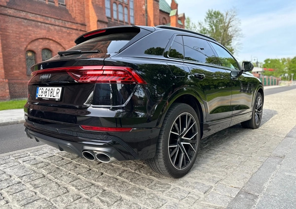 Audi SQ8 cena 448000 przebieg: 95721, rok produkcji 2020 z Bydgoszcz małe 704